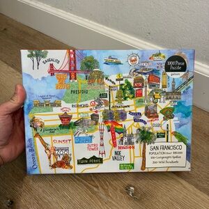 Galison San Francisco 1000 Piece Puzzle (New)